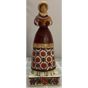 Jim Shore GIRL CAROLER 2006 God Bless You Figurine 4005298 Heartwood Creek